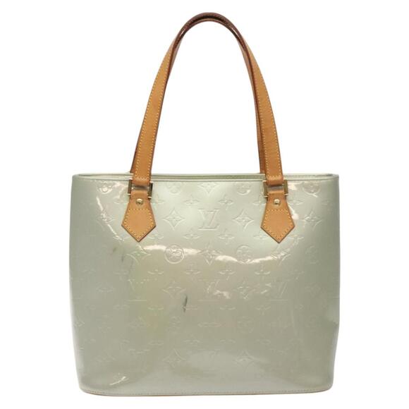 LOUIS VUITTON Monogram Vernis Houston Hand Bag Gris M91053 - Picture 13 of 16